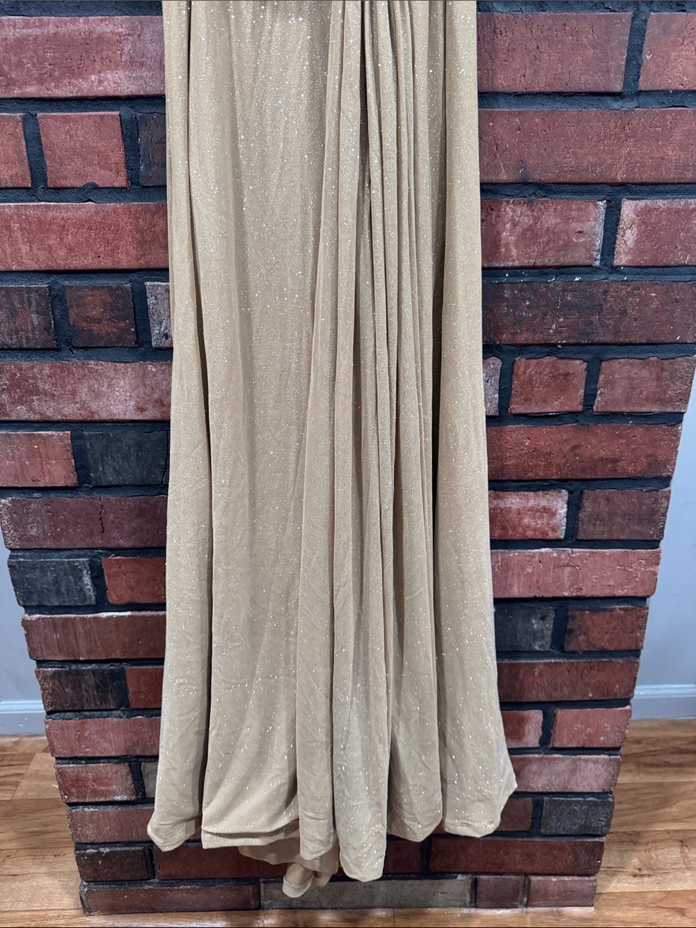 Babyboo PAULA MAXI DRESS - GOLD SPARKLE - Picture 9 of 16